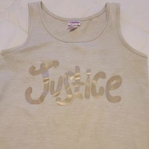 Justice tank top